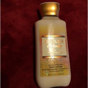 new in package bath and body works summer melody body lotion